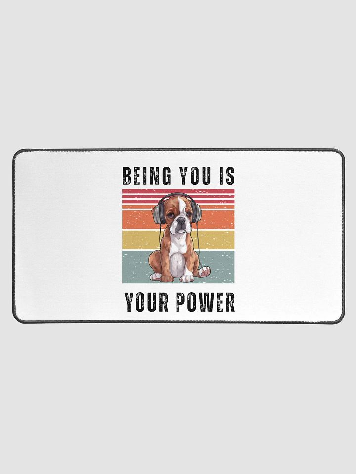 Serious Pup Desk Mat product image (1)