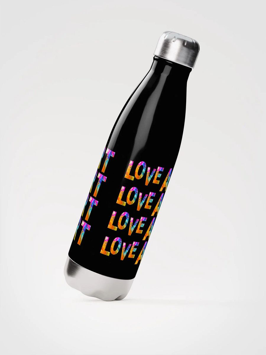 stainless steel water bottle with beautiful I Love Art' product image (3)
