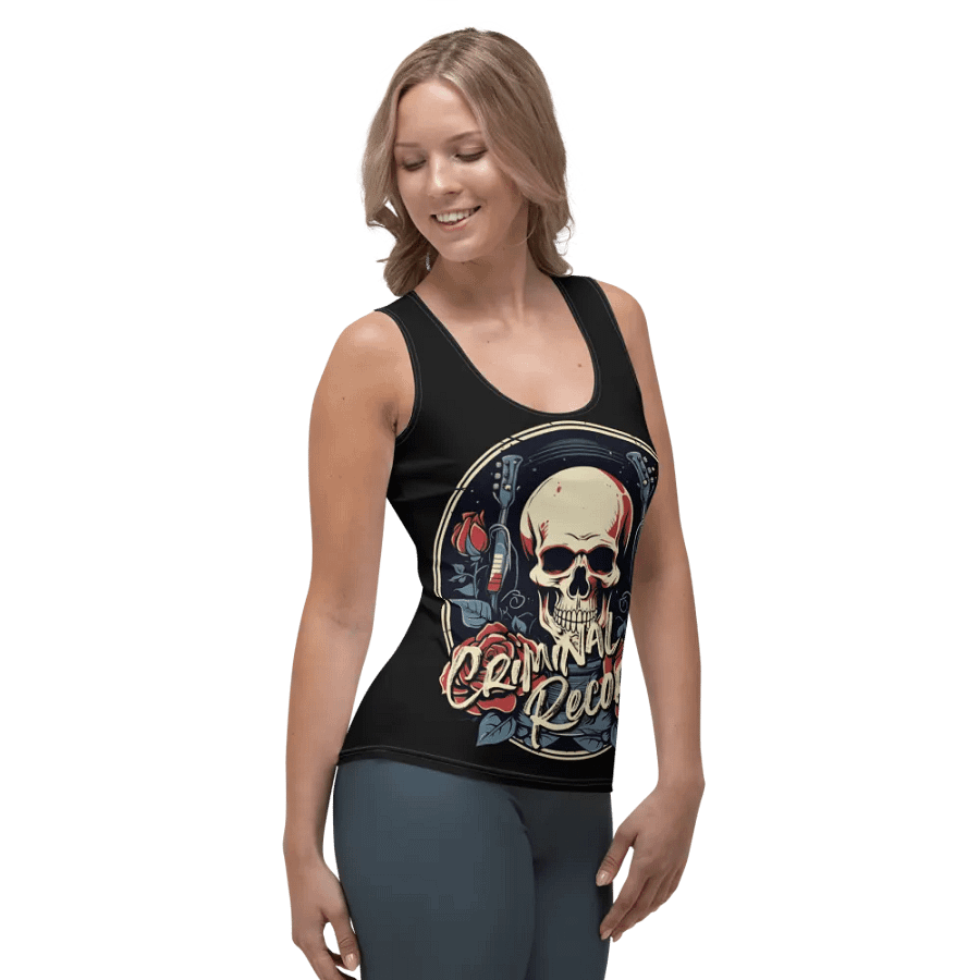 Criminal Records All-Over Tank Top product image (4)