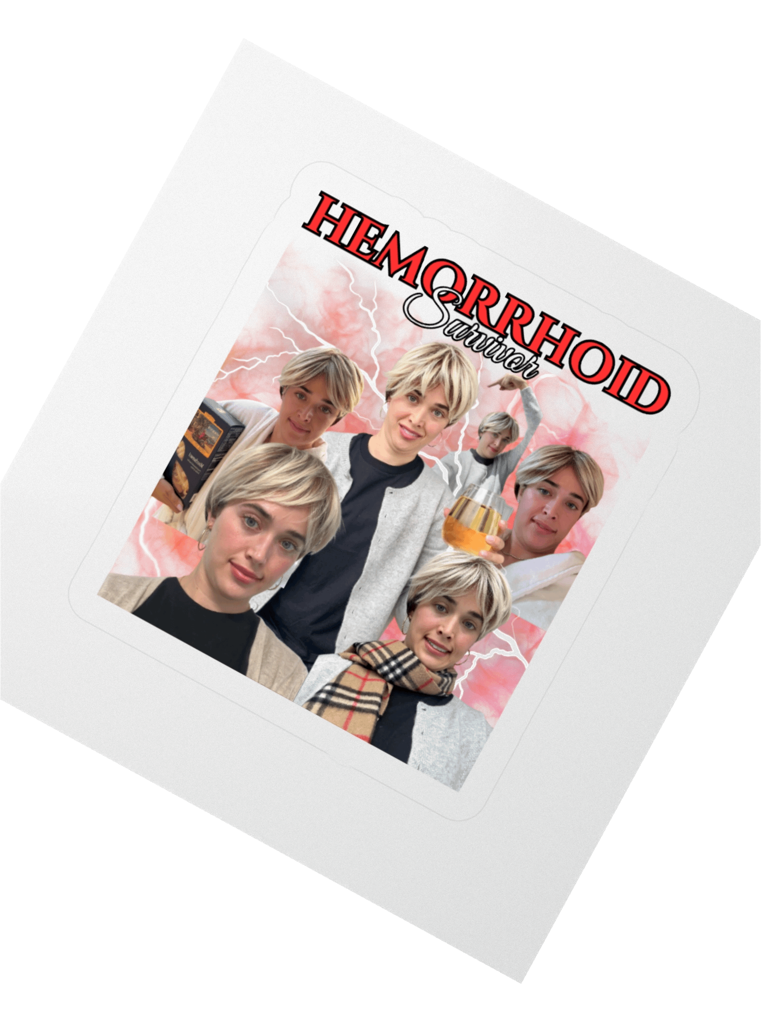 Hemorrhoid Survivor Sticker product image (5)