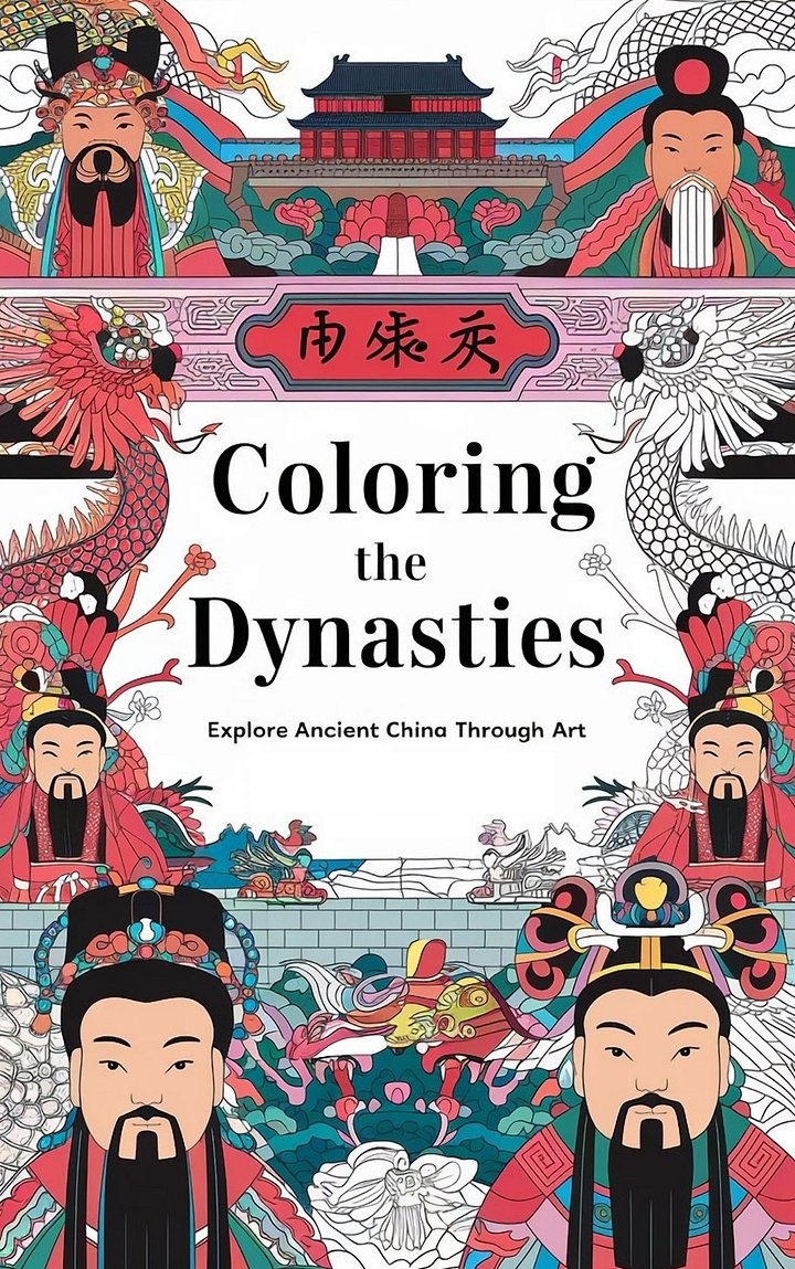 Coloring the Dynasties: Explore Ancient China Through Art product image (1)