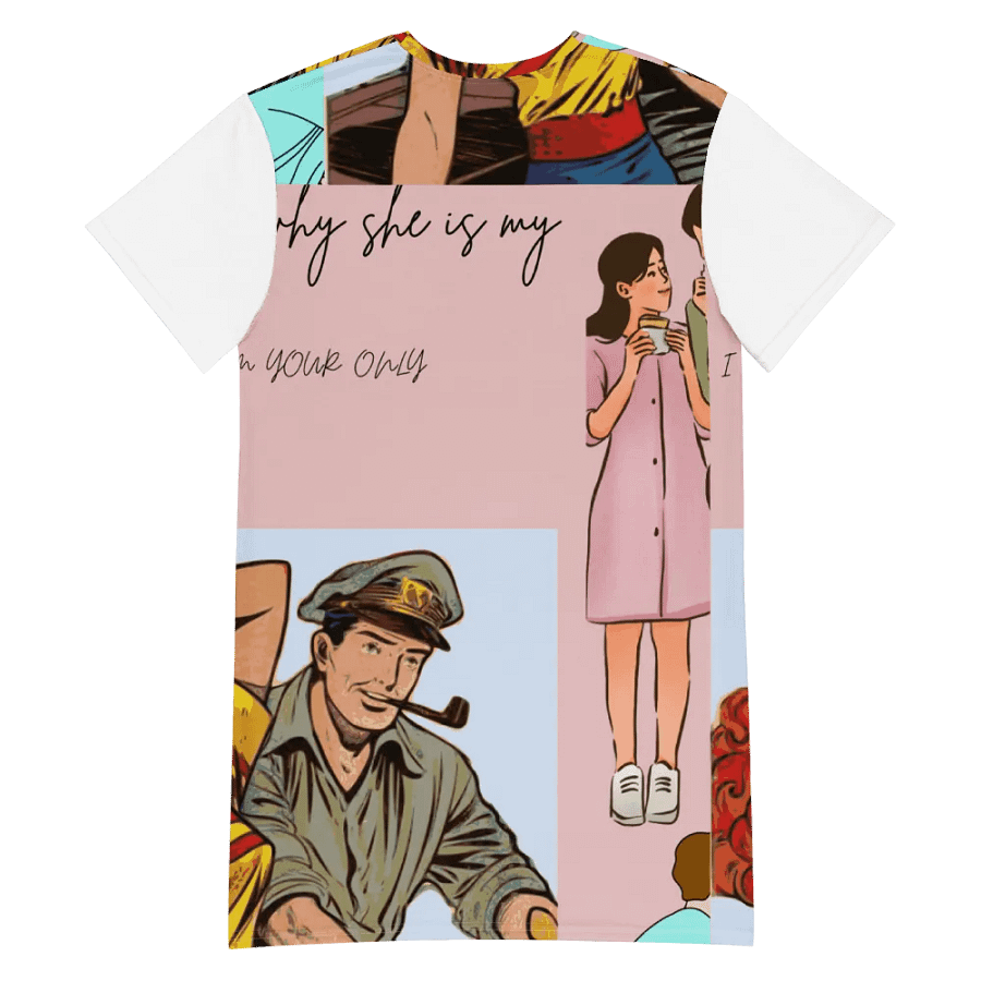 Vintage Comic All-Over Print Dress product image (4)