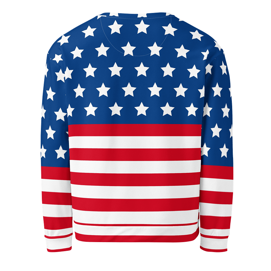 Stars & Stripes All-Over Print Sweatshirt product image (2)