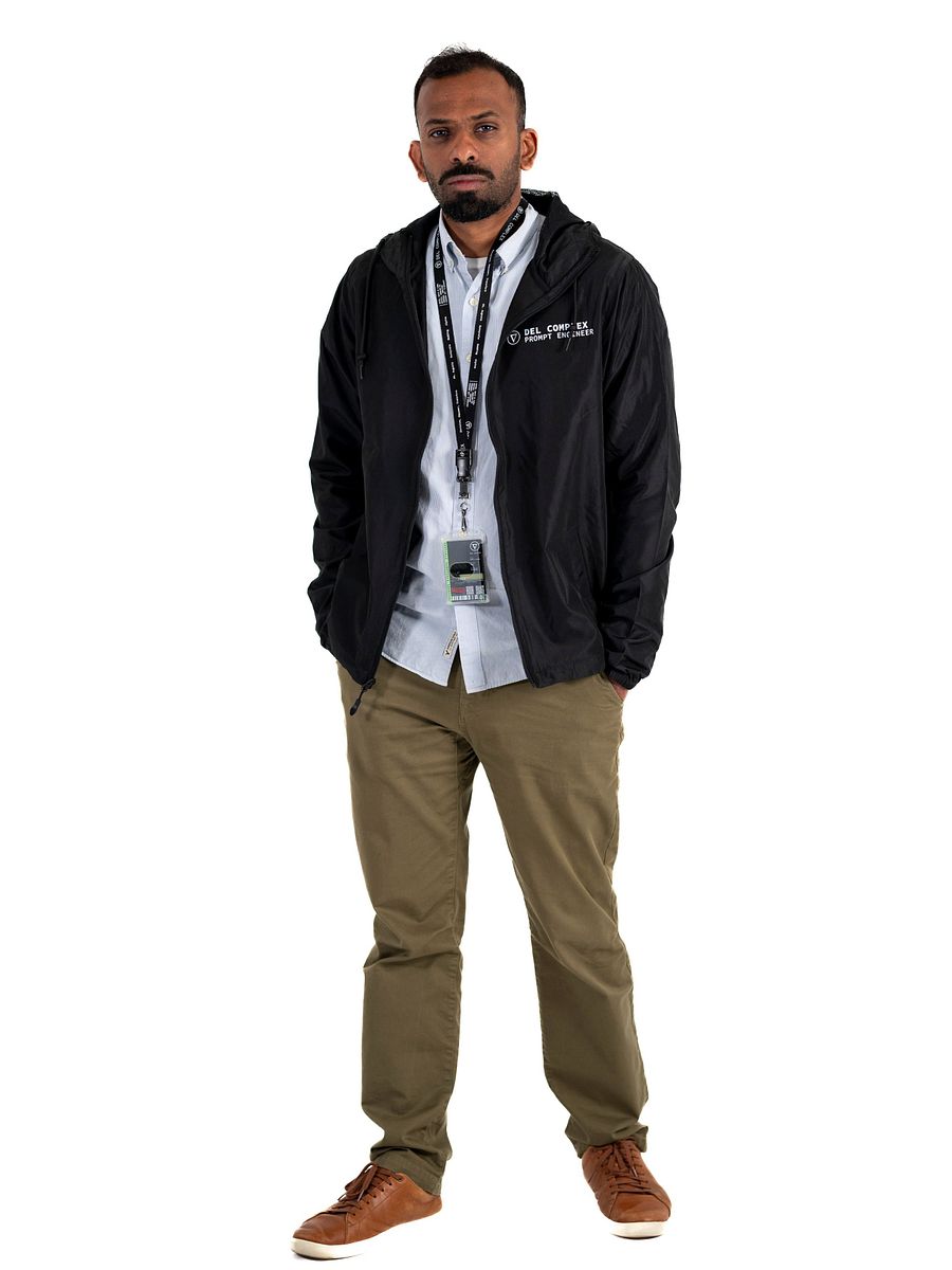 Staff Unisex Windbreaker - Prompt Engineer product image (5)