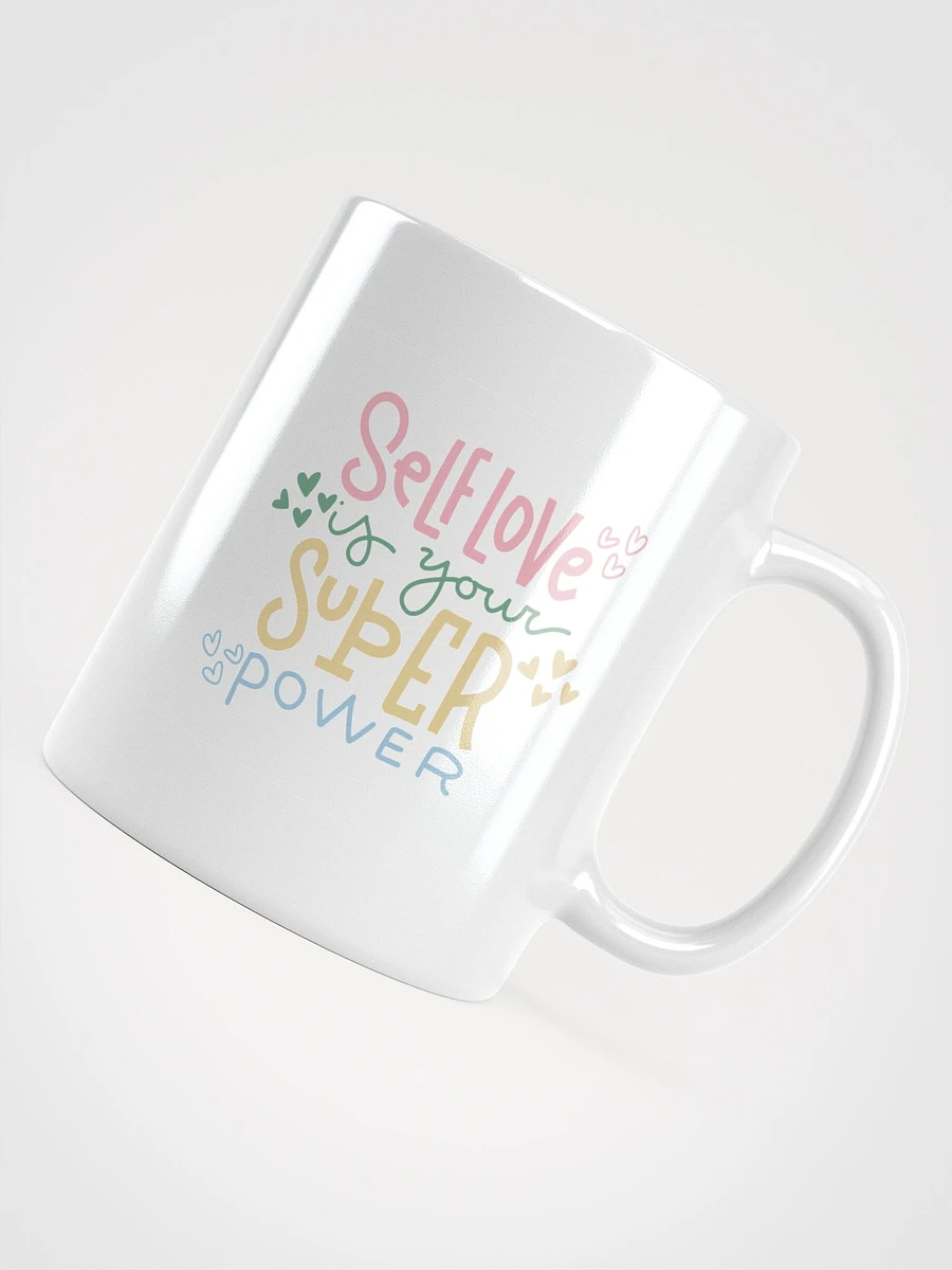 POSITIVE AFFIRMATION MUGS 4 U “Self love is your super power” product image (4)