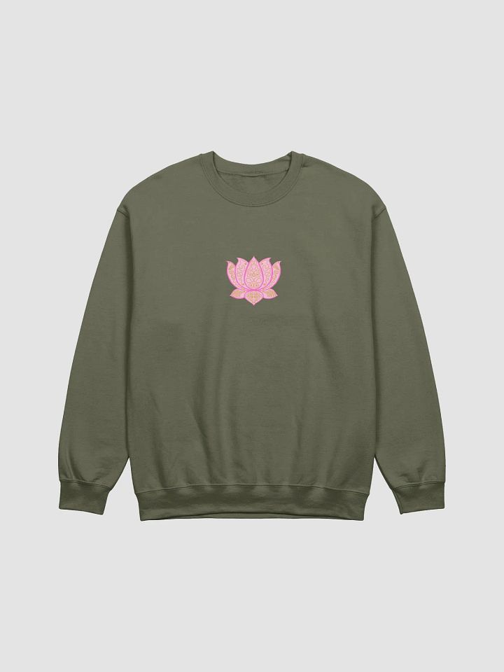 Golden Lotus Eye Crewneck Sweatshirt product image (1)