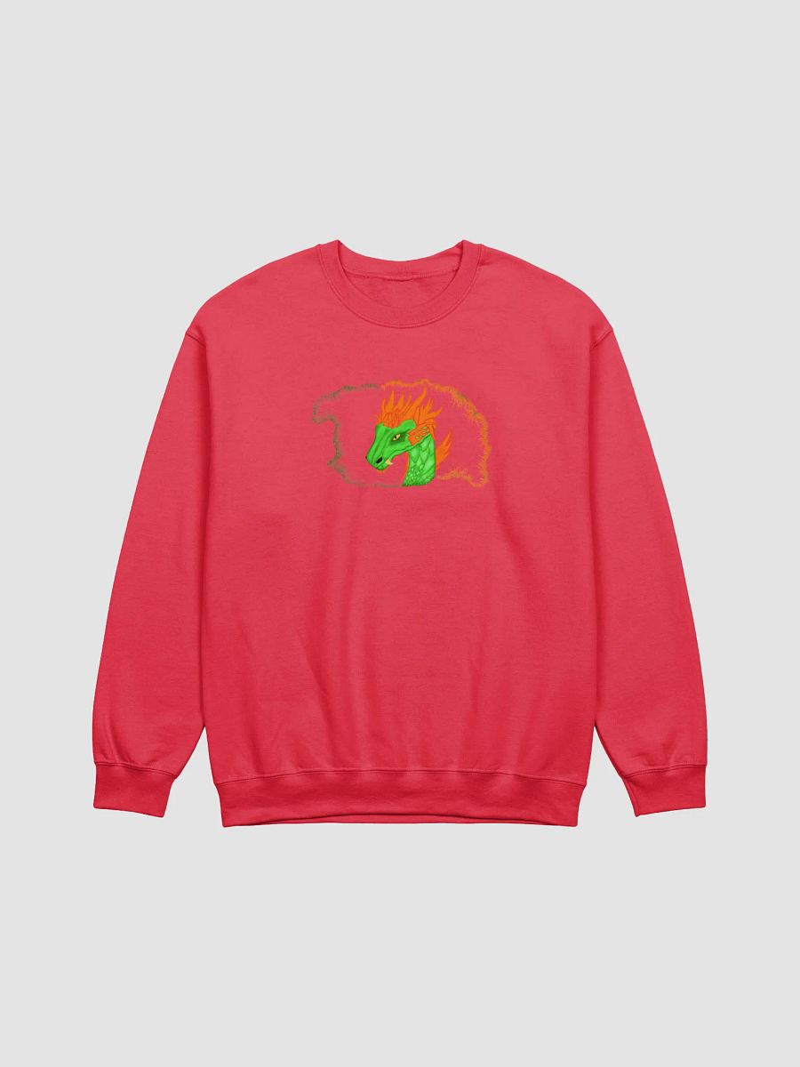 Vibrant Dragon Head Crewneck Sweatshirt product image (1)