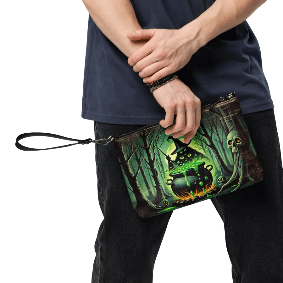 Cauldron Monster Crossbody Bag - Halloween Purse product image (8)