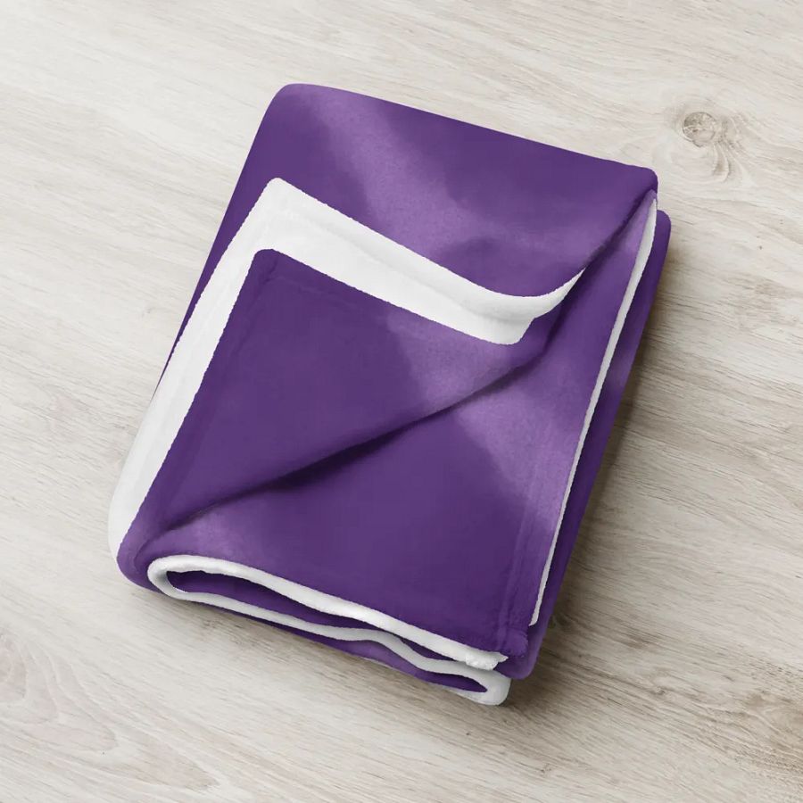 Throw Blanket 💟 I will focus my energy on what's good for me (127 × 153 cm) product image (6)