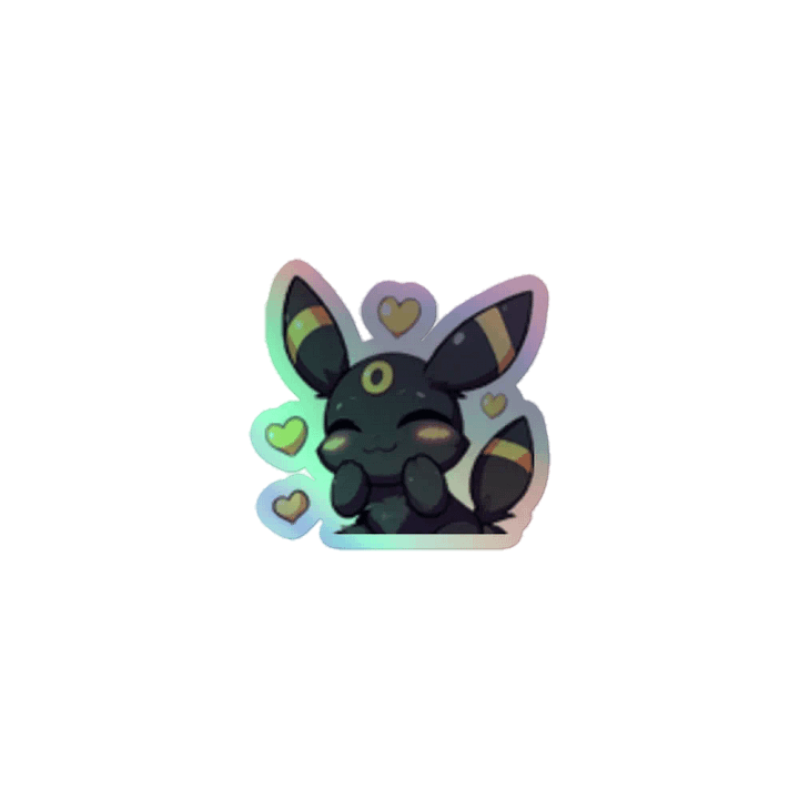 Blissful Umbreon Holographic Sticker Sheet product image (1)