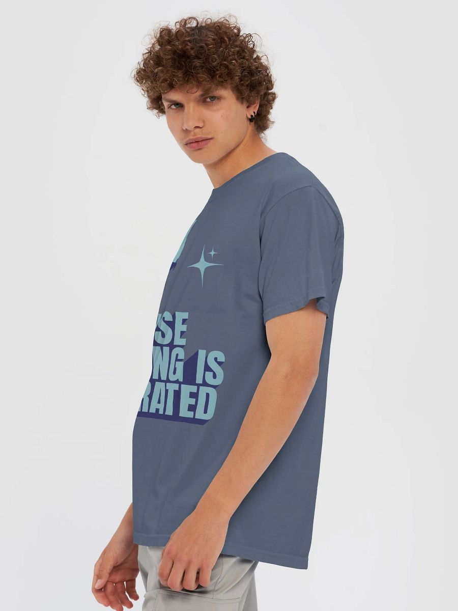 Bold Blue Motivation Tee product image (39)