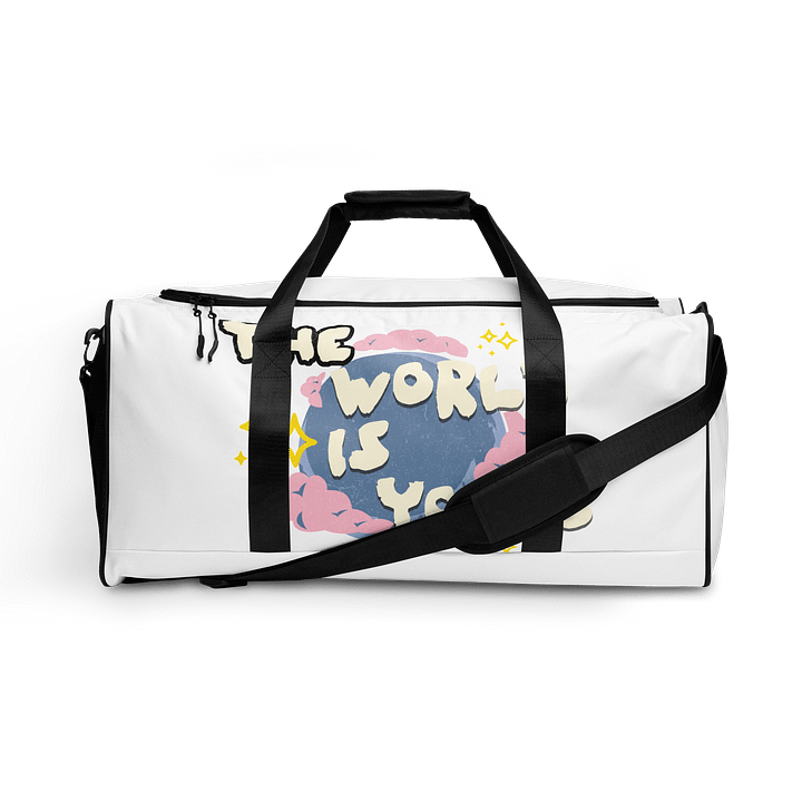The world is Yours Duffle Bag (Limited time Only) product image (1)