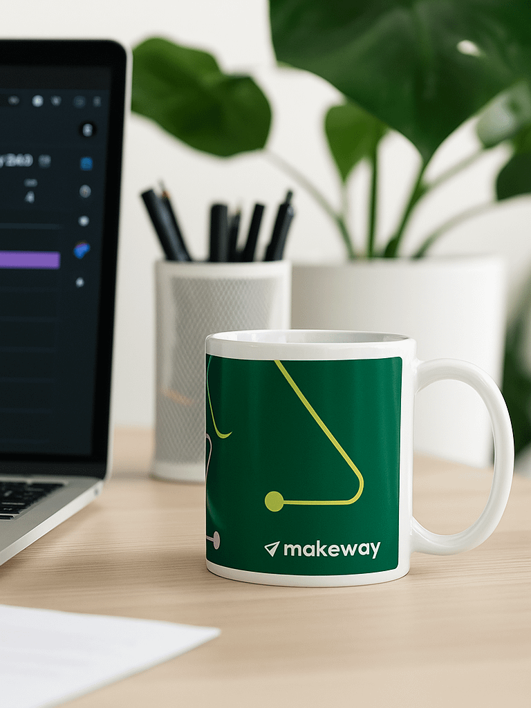 But first, coffee Mug: Green product image (3)