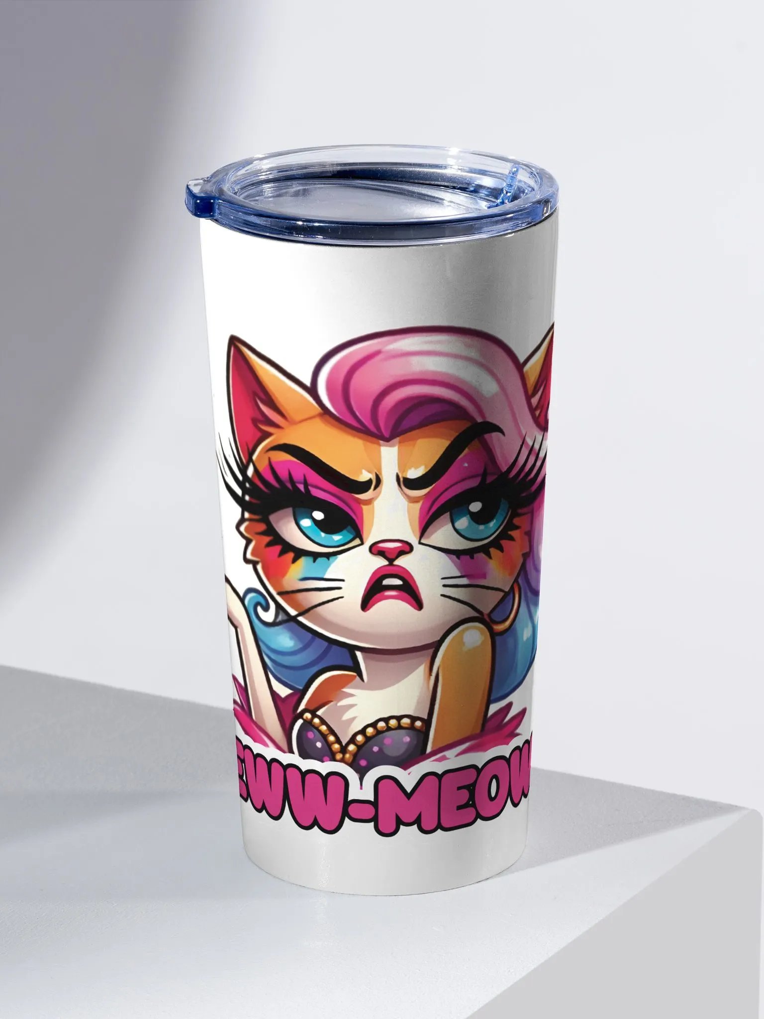 Eww-Meow! 20oz/600ml Tumbler product image (2)