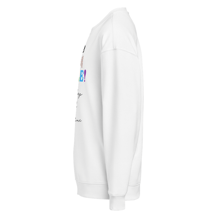 Rainbow Mom Smile Organic Sweatshirt product image (3)