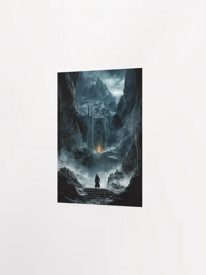Entrance to the Mountain - High-Quality Matte Poster product image (2)