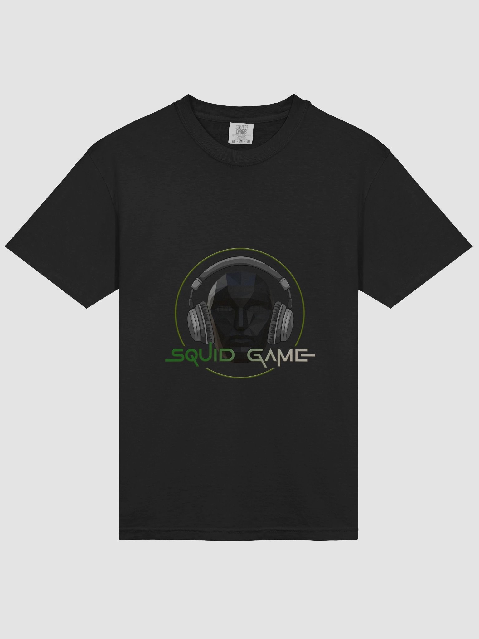 Squid Game Geometric Headphones T-Shirt product image (14)