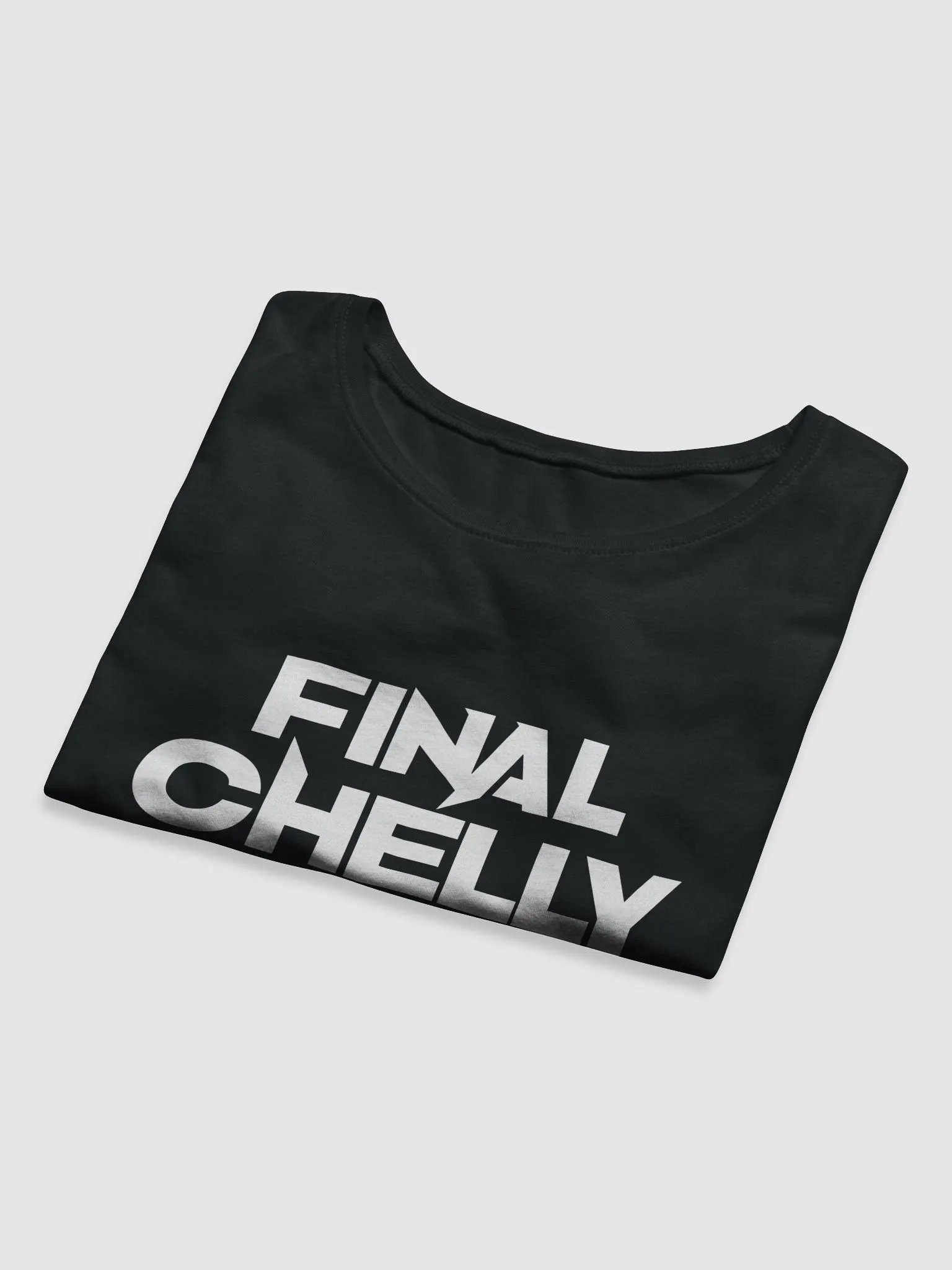 Final Chelly Logo Womens Printed Crop Top product image (5)