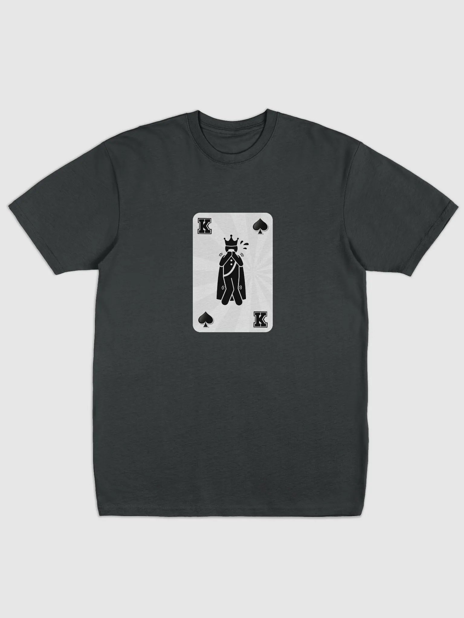 King of Spades Playful Silhouette Tee product image (1)