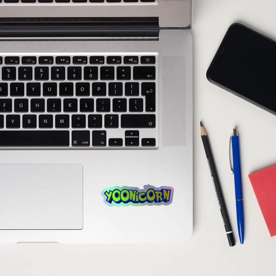 Y00NIC0RN HOLO Sticker product image (12)