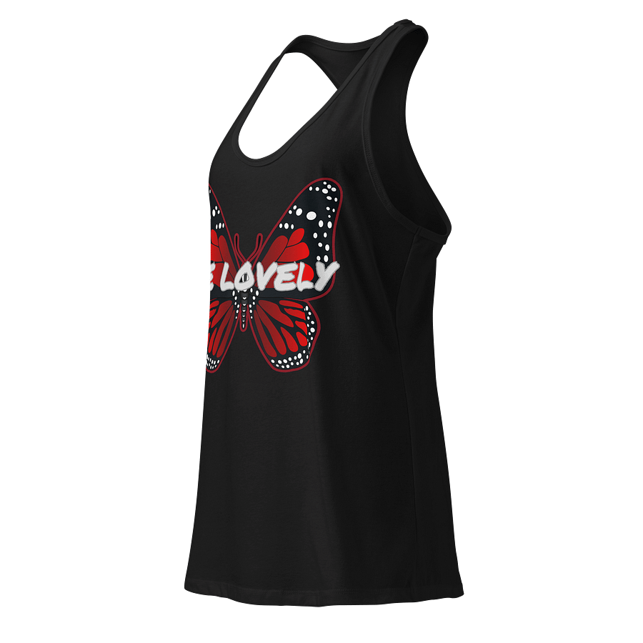 Be Lovely Butterfly Racerback Tank Women product image (3)