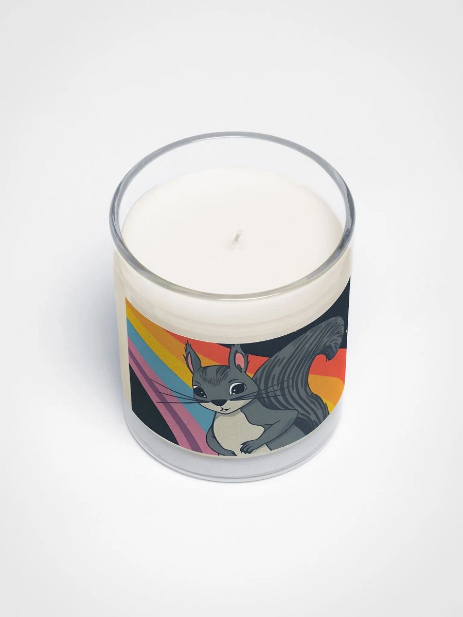 Rainbow Squirrel Soy Wax Candle product image (3)