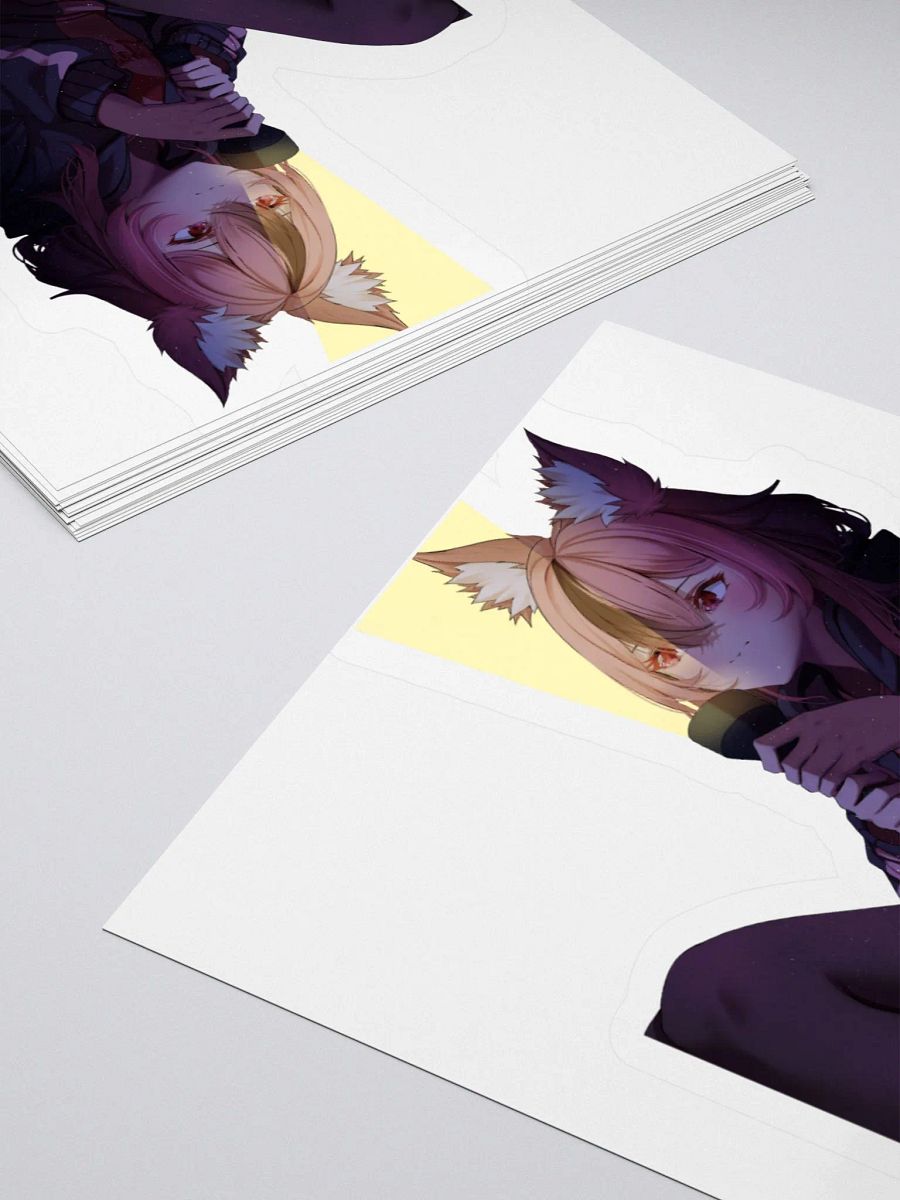 Mystic Fox Kiss Cut Stickers product image (4)