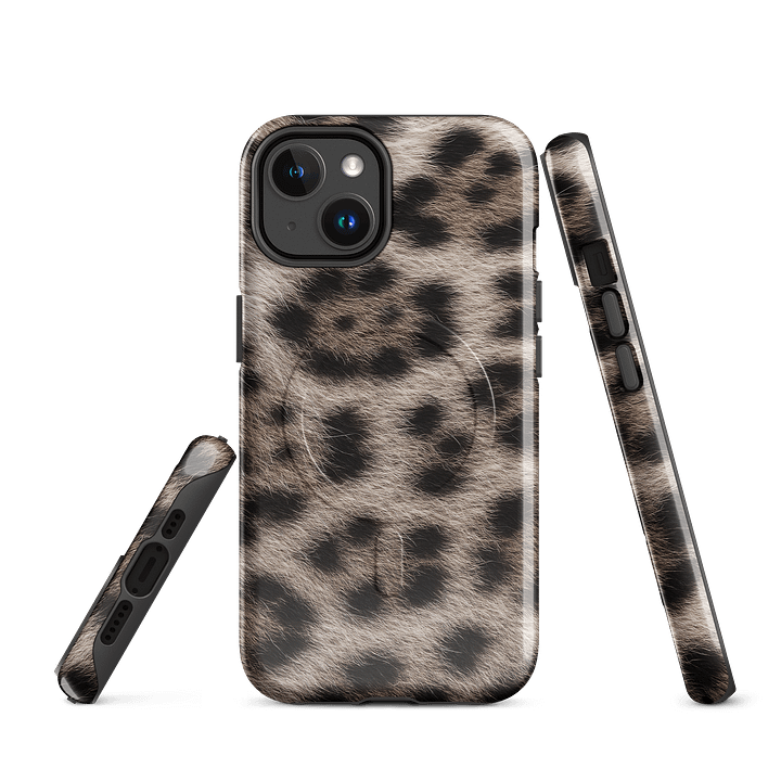 Leopard Print MagSafe® iPhone Tough Case product image (2)