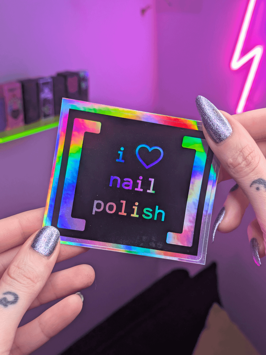 i <3 nail polish: Holo Sticker product image (5)