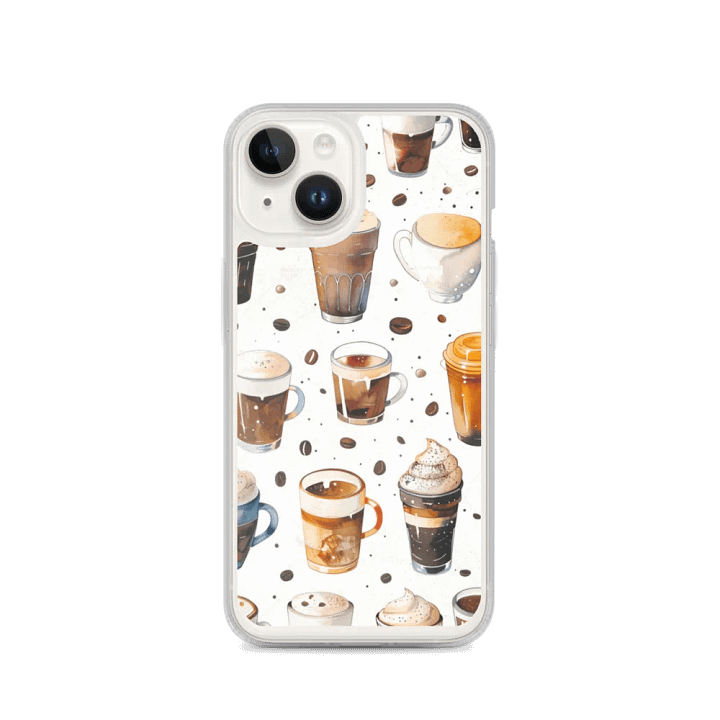 Coffee Craze iPhone® Clear Case product image (4)