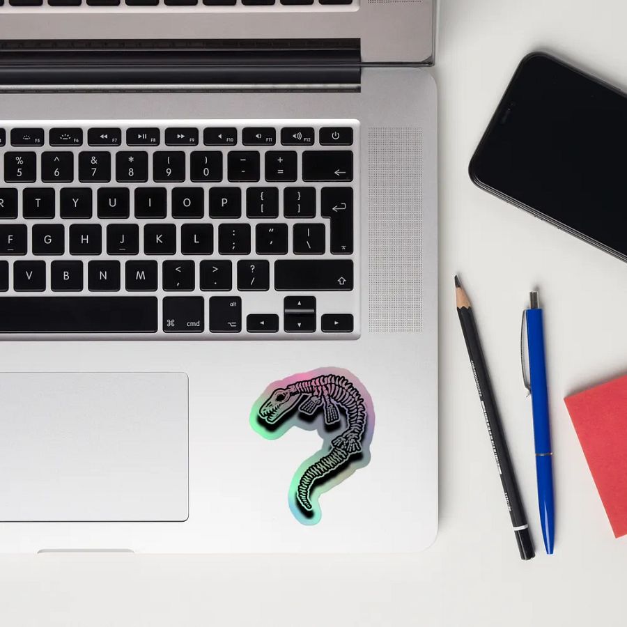 Mosasaur Holographic Sticker Sheet product image (10)