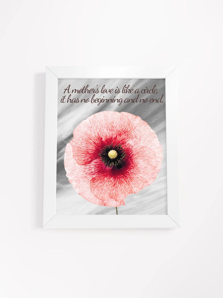 Vibrant Matte Poster in Ayous Wood Frame product image (1)