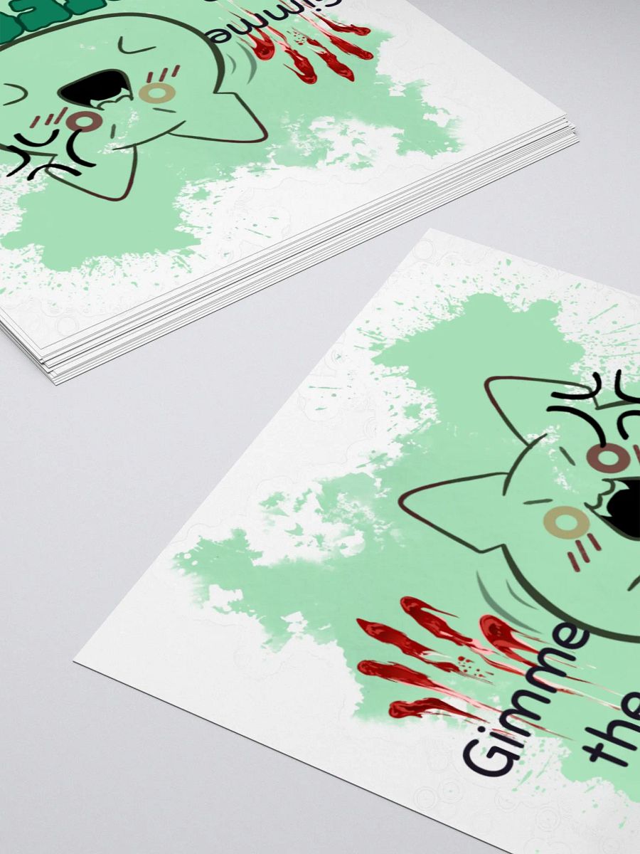 Gimme the Fingies Kiss Cut Stickers product image (4)