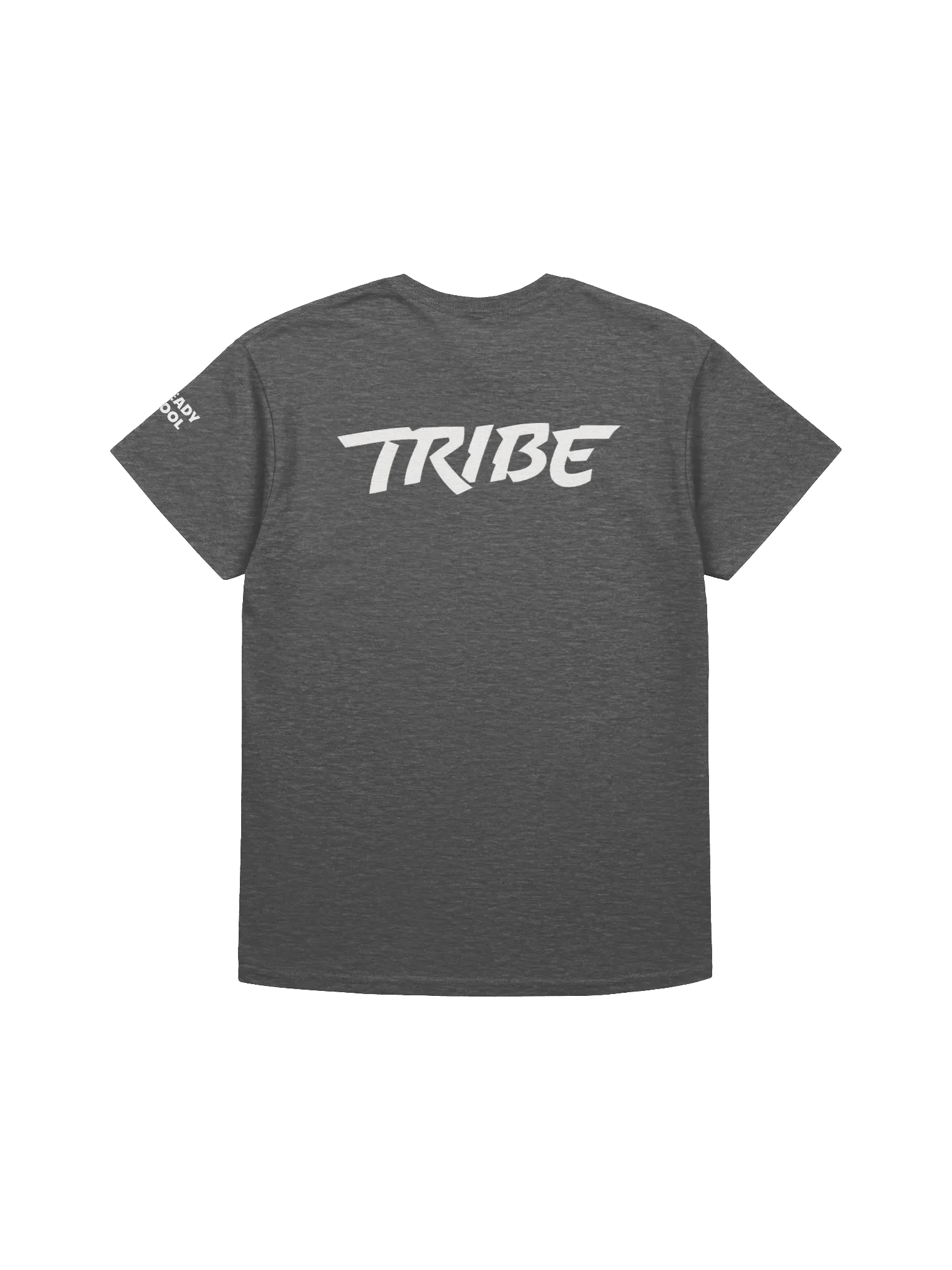 Paint Splat Headphones Large Front Print, With Tribe Back Print T-Shirt product image (2)