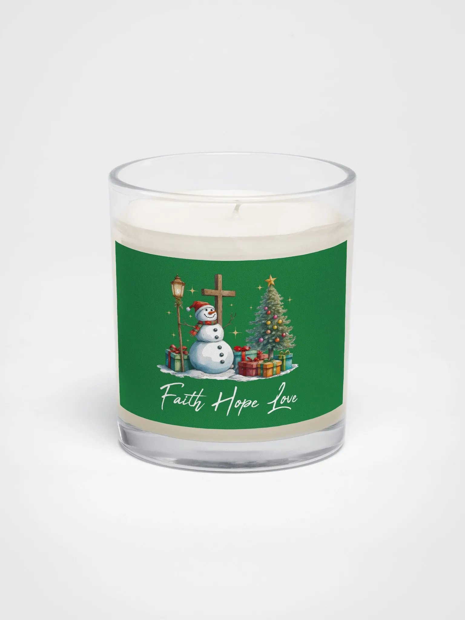 Faith Hope and Love Soy Wax Candle product image (1)