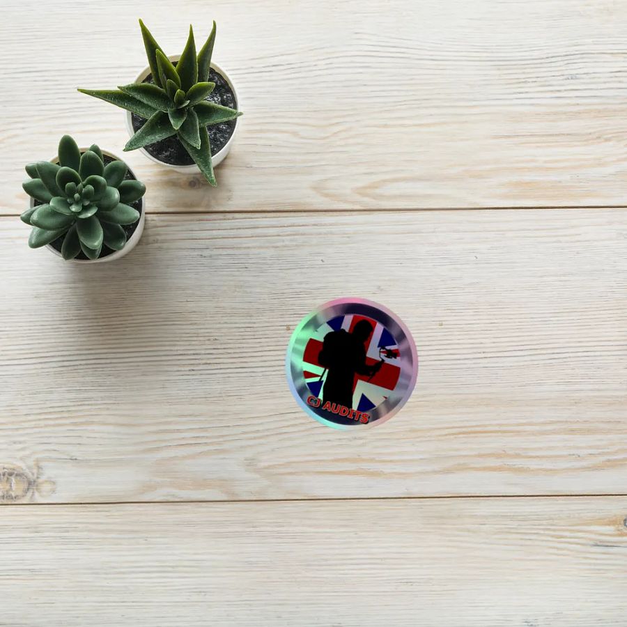 CJ Audits Holographic Sticker Set product image (12)