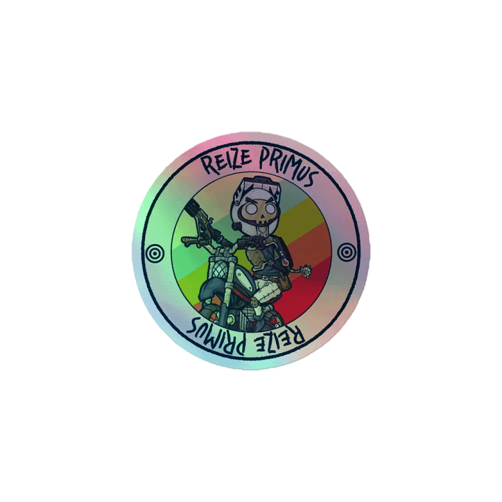 Reize Primus Logo Holographic Sticker product image (1)