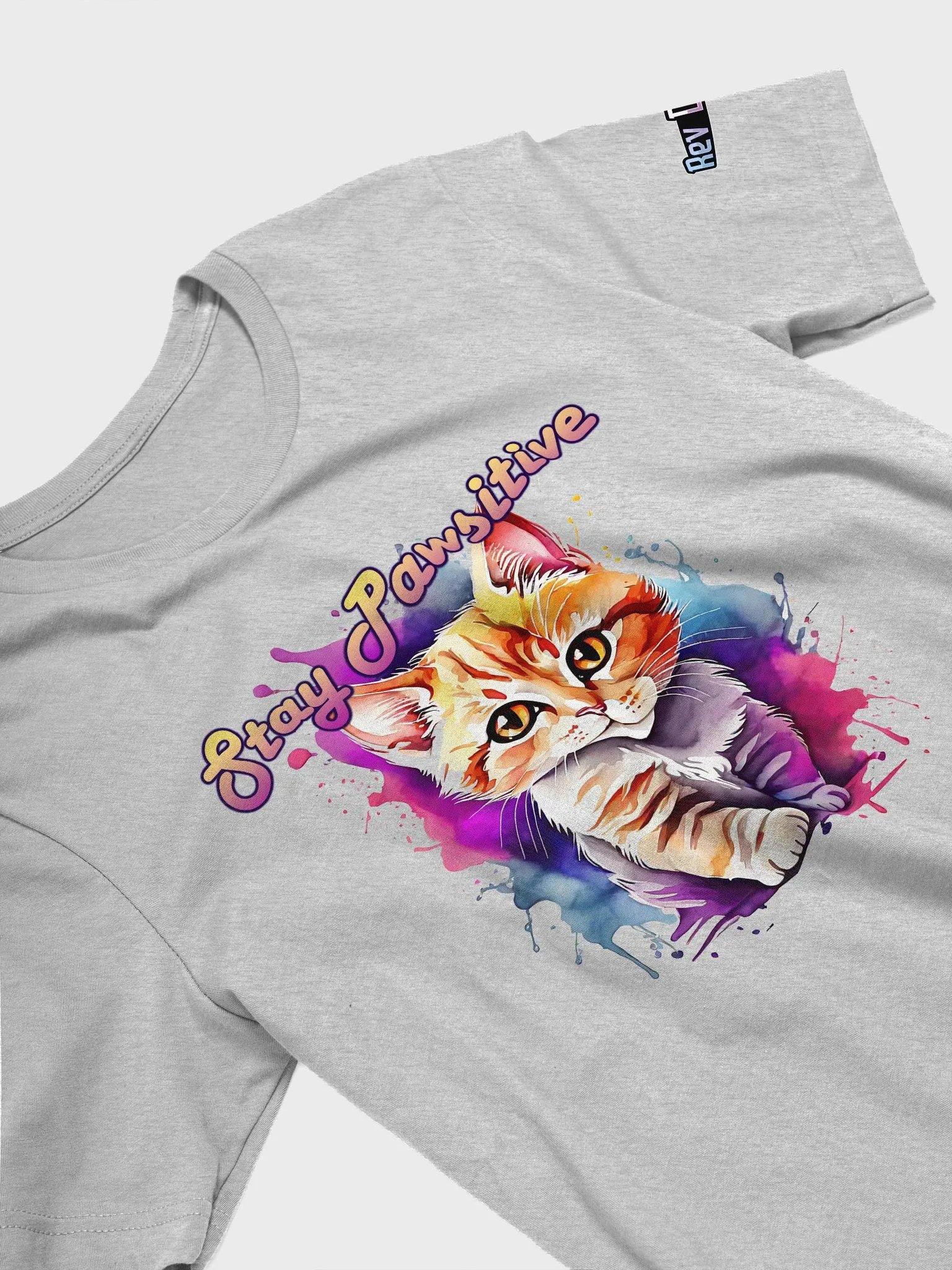Be Positive! - Cute Kitty T-Shirt product image (3)
