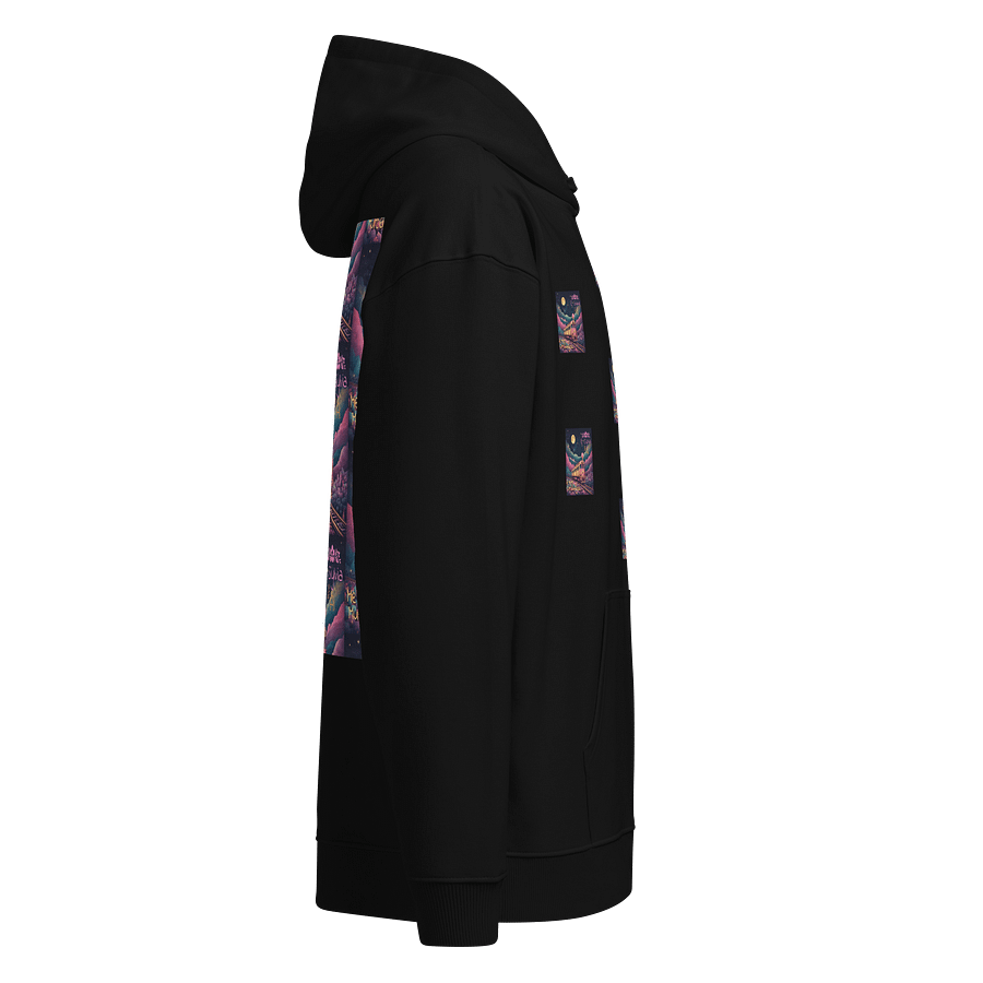 Metros y Murciélagos Unisex Organic Relaxed Hoodie product image (6)