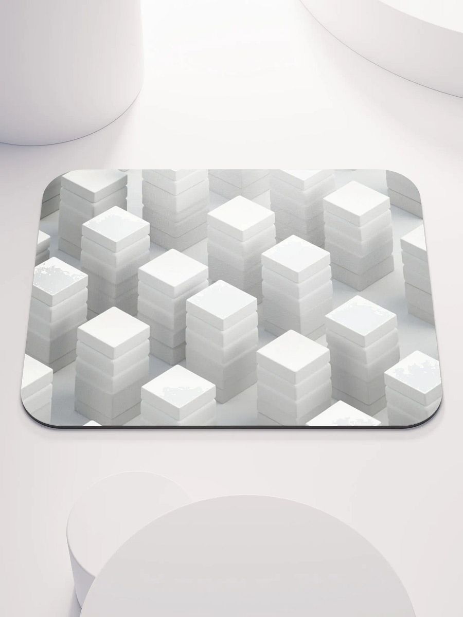 Repetitive Tower Grid Mouse Pad product image (1)