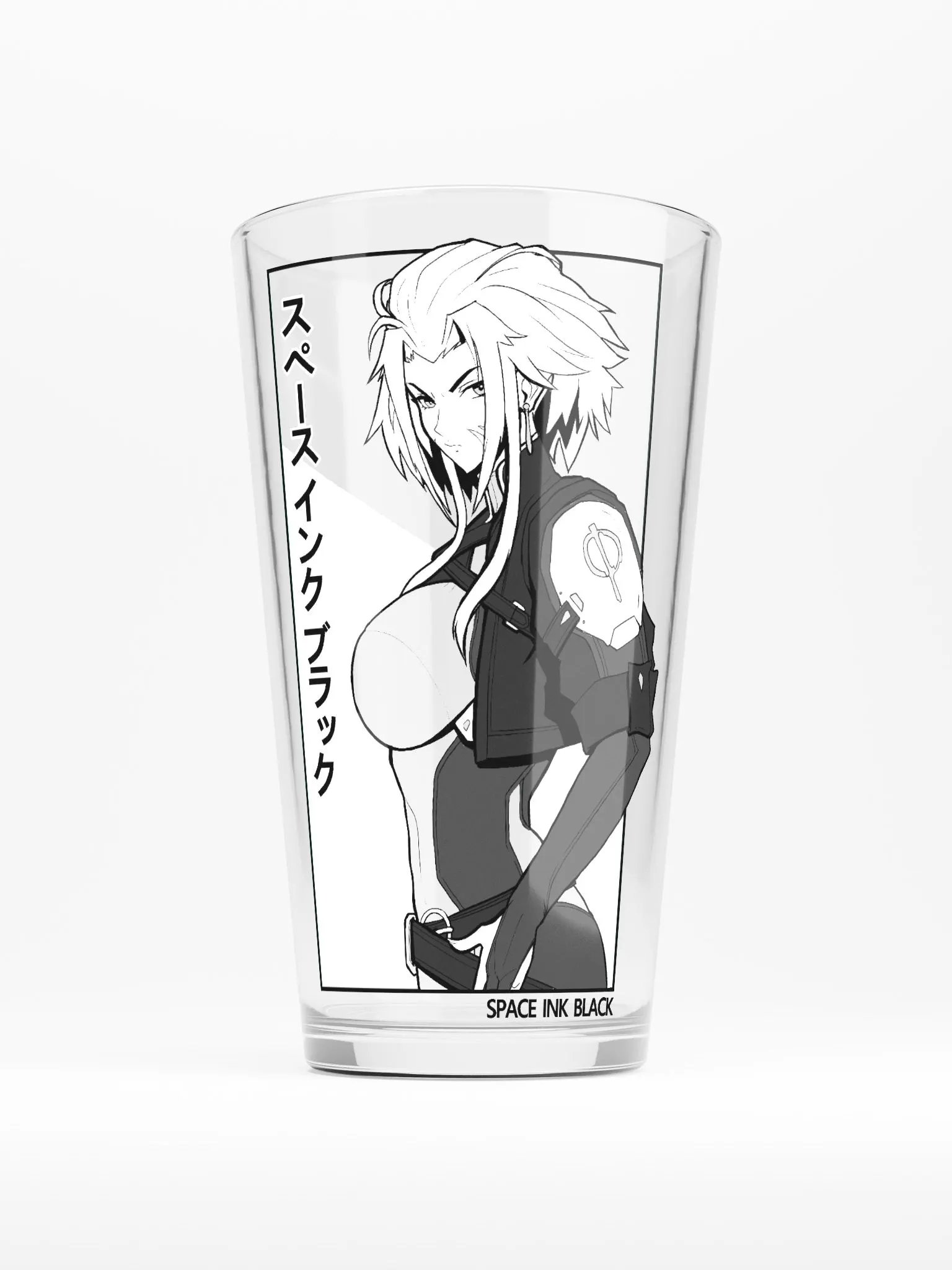 SPACE IN BLACK - IZABELLA PINT GLASS product image (1)