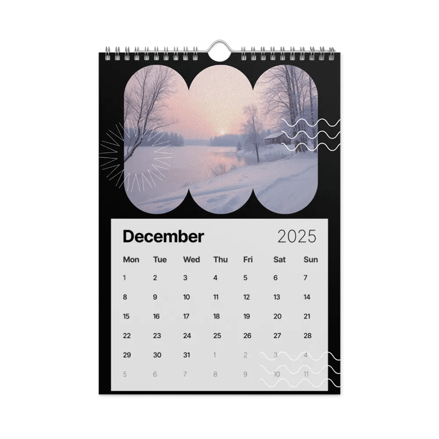 SEASONAL NATURE WALL CALENDAR 2025 product image (4)
