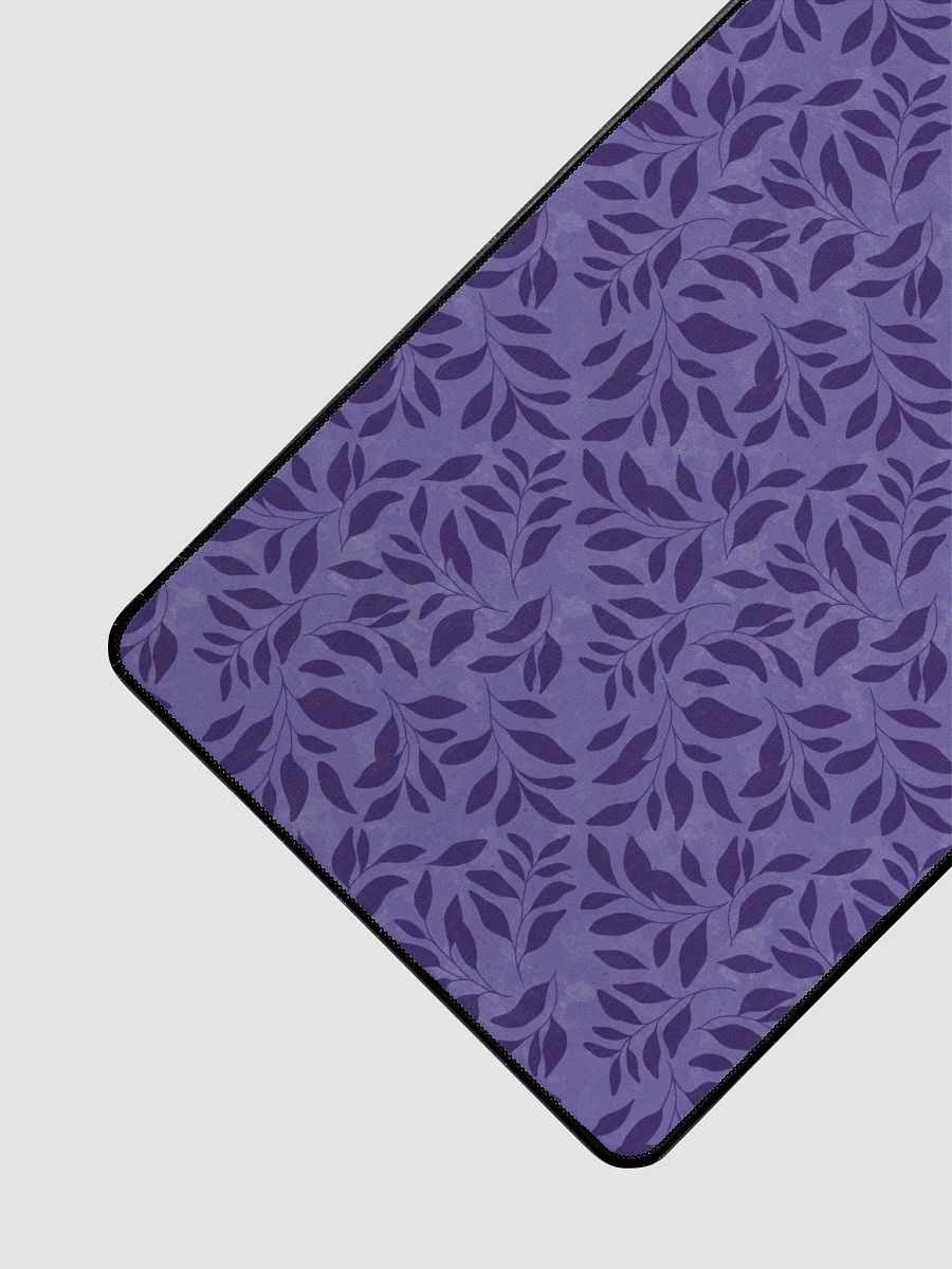Midnight Foliage Purple Desk Mat product image (3)
