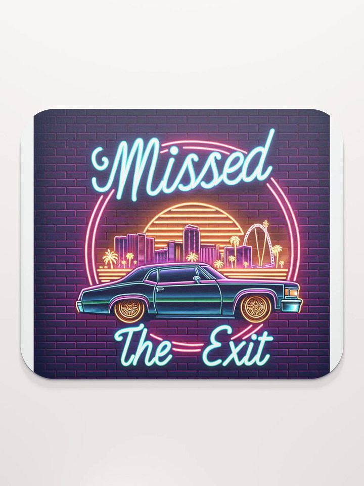 Neon City Classic Mouse Pad product image (2)
