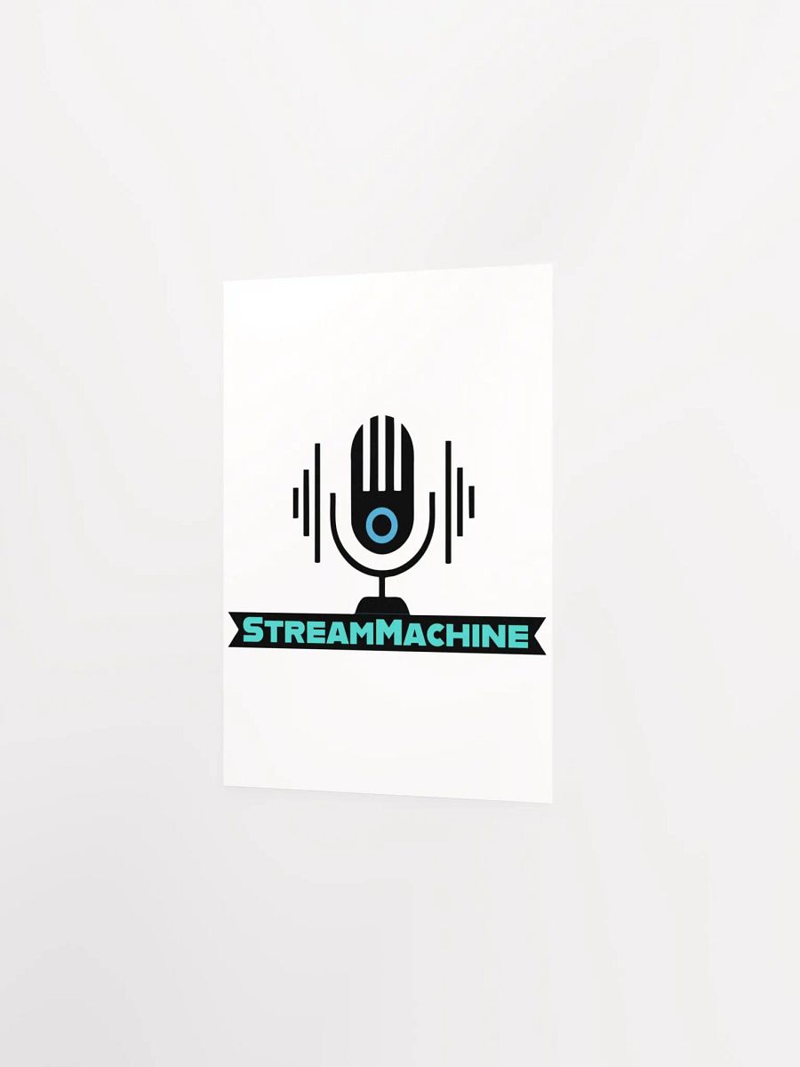 StreamMachine Matte Poster product image (20)