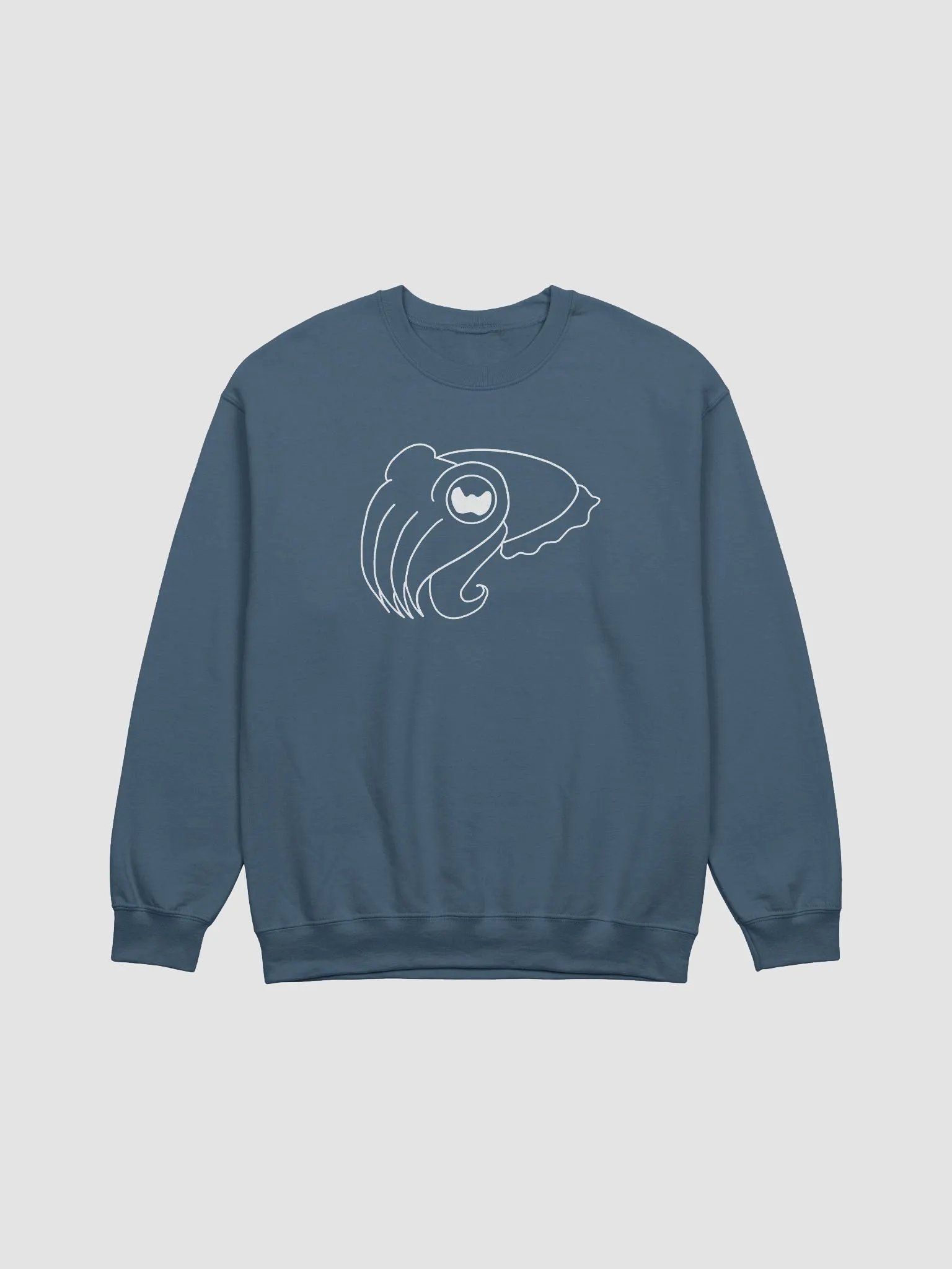 Basic outline Cuttlefish Crewneck Sweatshirt product image (2)