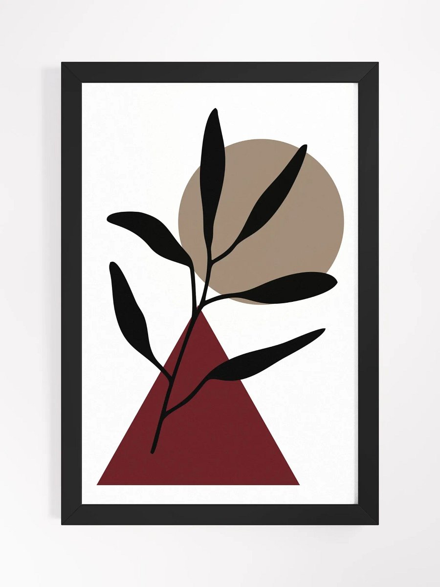 Vibrant Ayous Wood Framed Matte Poster product image (5)