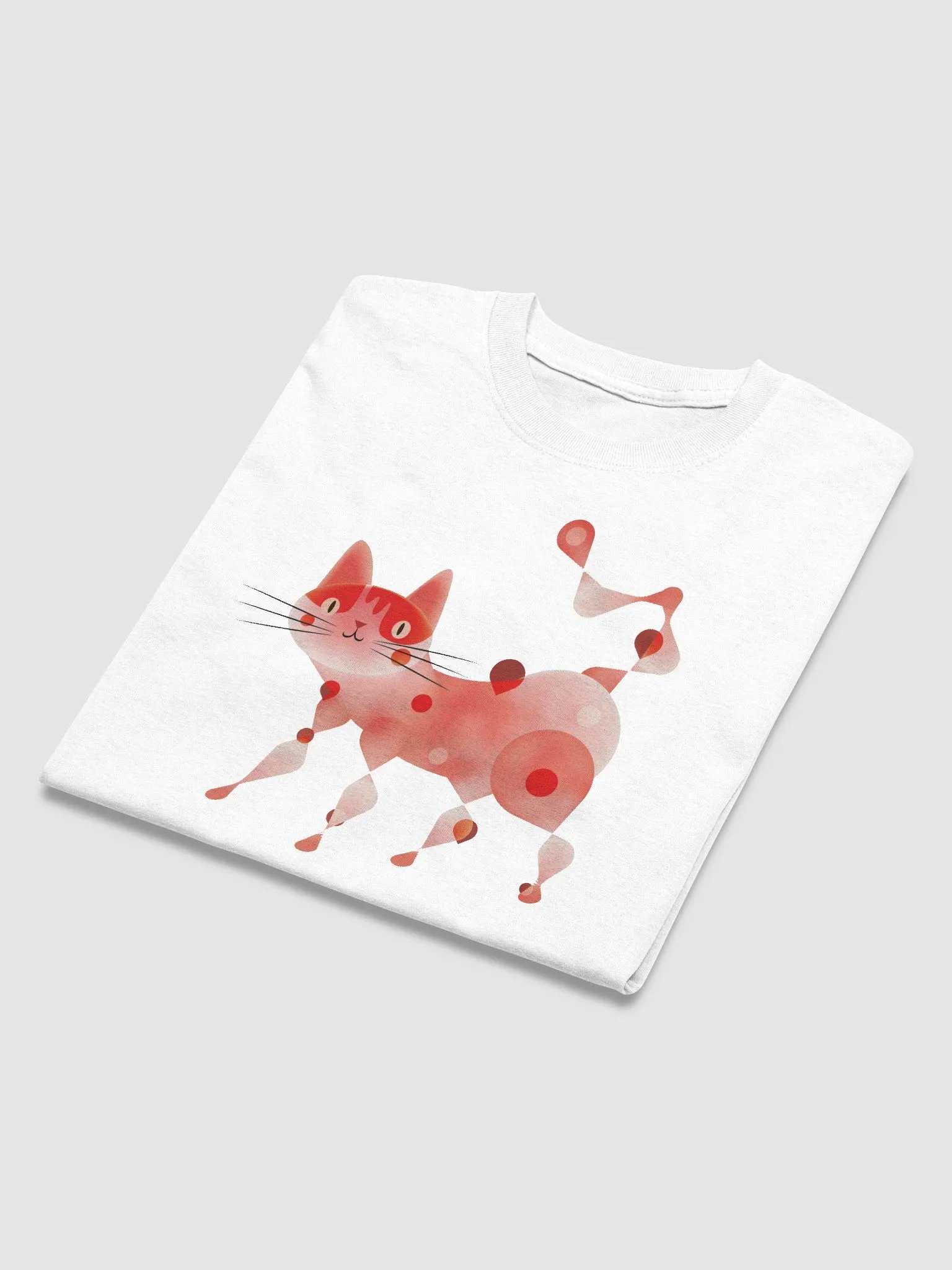 Polka Dots Heavyweight Unisex T-Shirt product image (2)