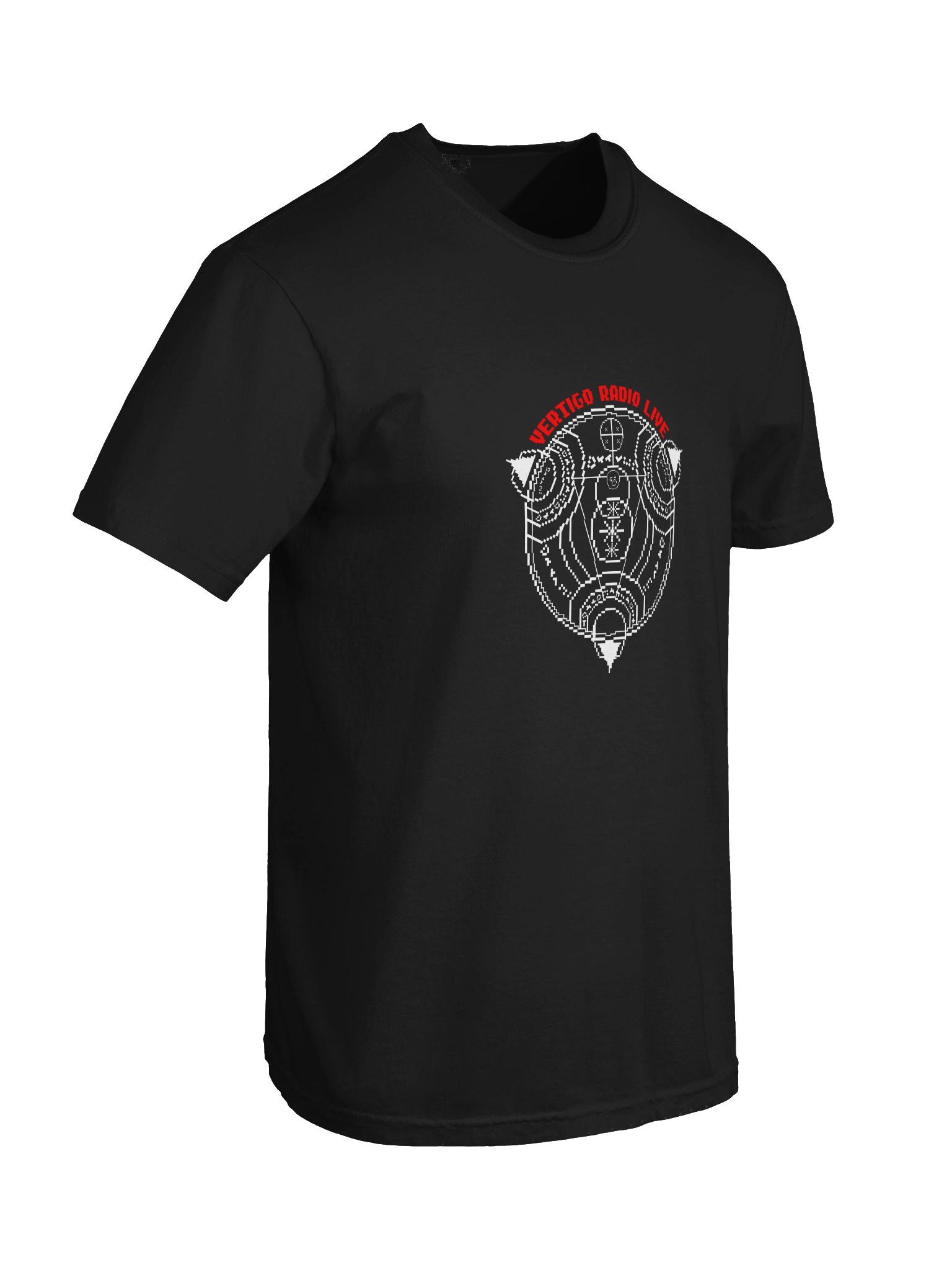 Vertigo Radio Live T-Shirt: Pixel Red product image (88)