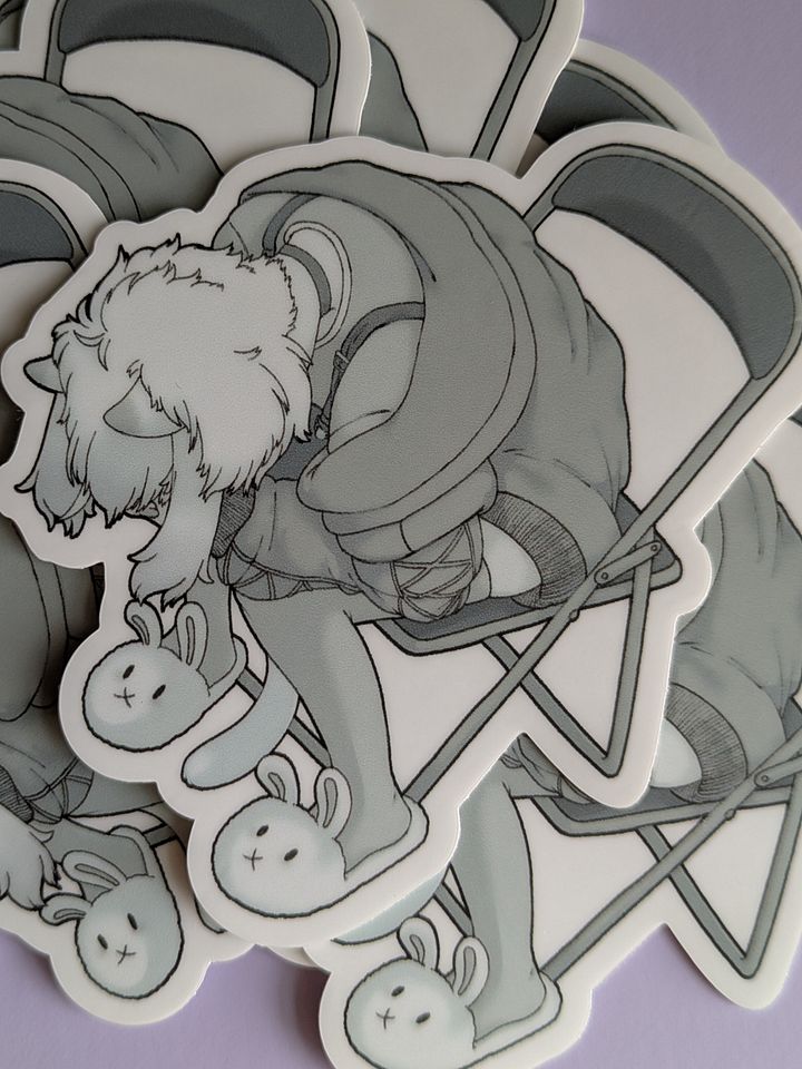 Yuki chair Sticker product image (1)